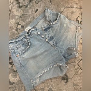 Citizens of Humanity Light Wash Jean Shorts Size 26